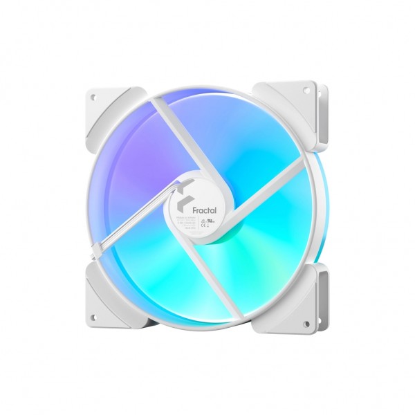 Кулер до корпусу Fractal Design Prisma AL-18 ARGB PWM White (FD-FAN-PRI-AL18-PWM-WT)