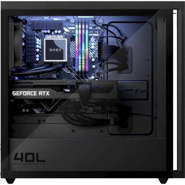 Комп'ютер HP OMEN 40L GT21-2016ua / i5-14400F, 16, 512, RTX 4060 8GB, K&M, WiFi (B22D1EA)