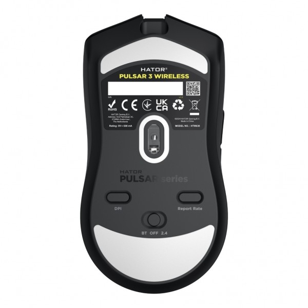 Мишка Hator Pulsar 3 Wireless Black (HTM630)
