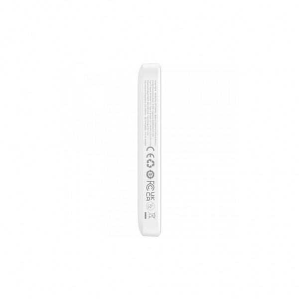 Батарея універсальна Baseus Magnetic Wireless Mini Air 6000mAh 20W PD, QC, Qi-15W, White (6932172641429)