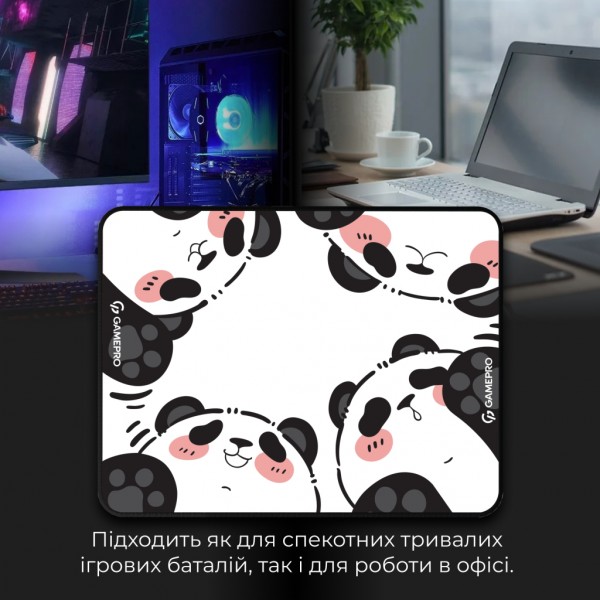 Килимок для мишки GamePro Speed/Control White (MP145WP)