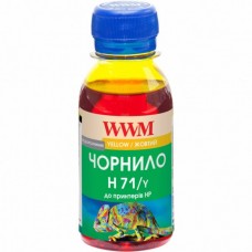 Чорнило WWM HP №711 100г Yellow (H71/Y-2)