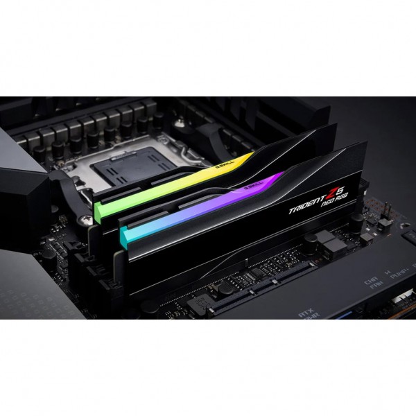 Модуль пам'яті для комп'ютера DDR5 32GB (2x16GB) 6400 MHz Trident Z5 Neo RGB Black G.Skill (F5-6400J3239G16GX2-TZ5NR)