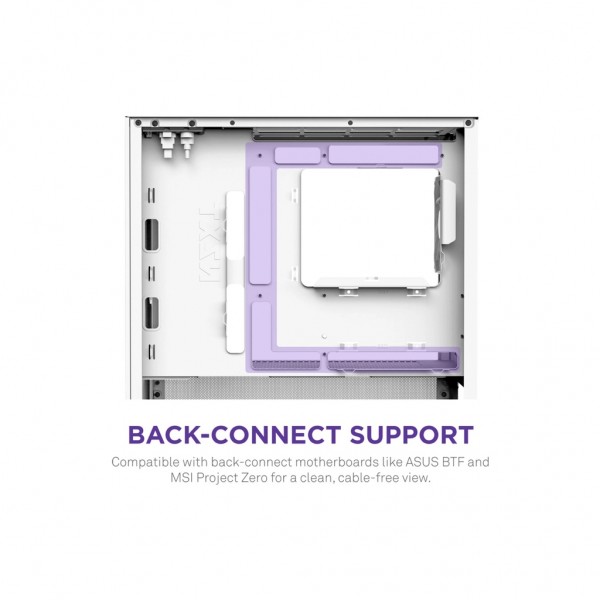 Корпус для ПК NZXT H3 Flow All White (CC-H31FW-01)