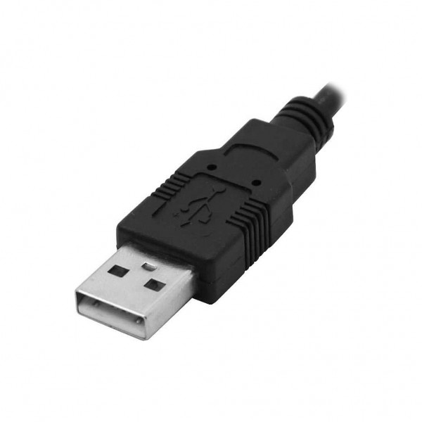 Навушники HP DHE-8001U LED USB Black (DHE-8001U)