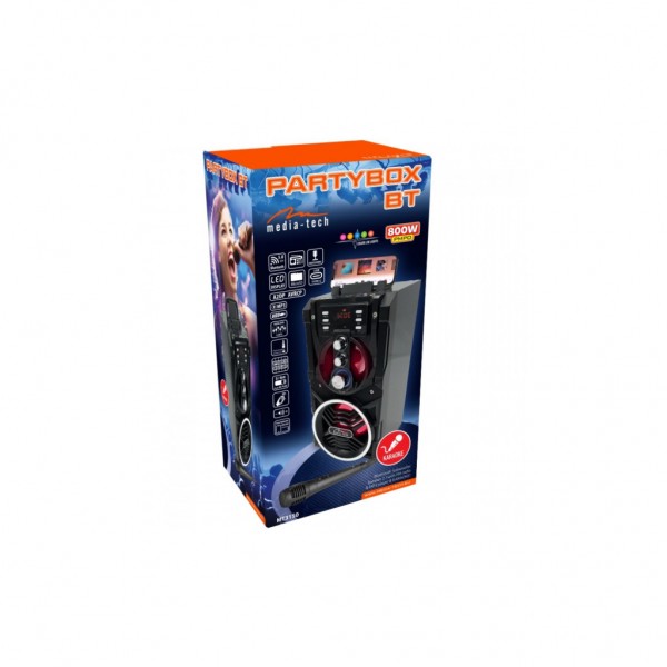 Акустична система Media-Tech Boombox BT 18W Black (MT3150)