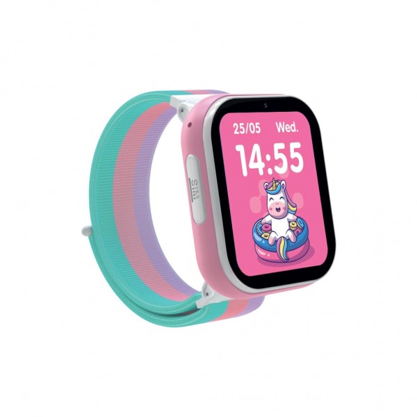 Смарт-годинник Gelius Pro GP-PK008 (Rainbow) White Kids smart watch with GPS/4G (Pro GP-PK008 (Rainbow) White)