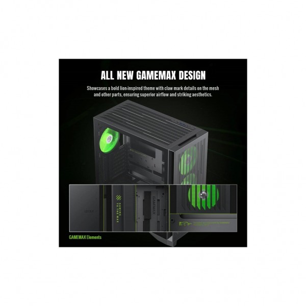 Корпус для ПК Gamemax LEADER 2 BK