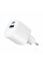 Зарядний пристрій Gembird 1xUSB-C PD20W + 1xUSB QC3.0 white (TA-UC-PDQC20-W-01)