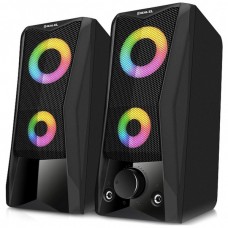 Акустична система REAL-EL S-107 USB Black (EL121100017)
