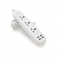 Мережевий фільтр живлення Voltronic TВ-Т16mini, 3роз, 4*USB White (ТВ-Т16mini-White)