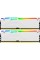 Модуль пам'яті для комп'ютера DDR5 32GB 5200 MHz FURY Beast White RGB Kingston Fury (ex.HyperX) (KF552C40BWAK2-32)