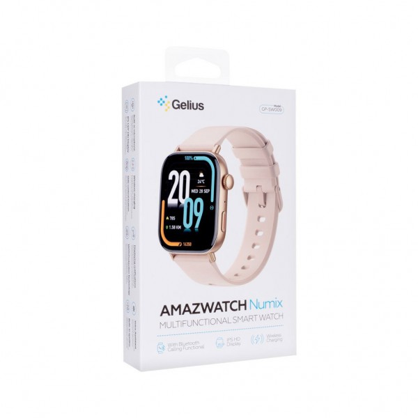 Смарт-годинник Gelius Pro GP-SW009 (Amazwatch Numix) Gold (2099900996870)