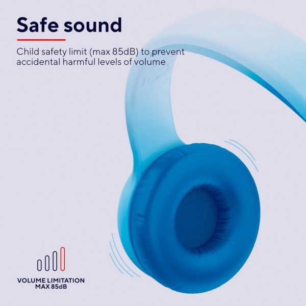 Навушники Trust Nouna Kids Wireless Blue (25275)