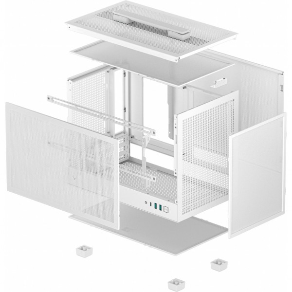 Корпус для ПК Deepcool CH160 MESH WH