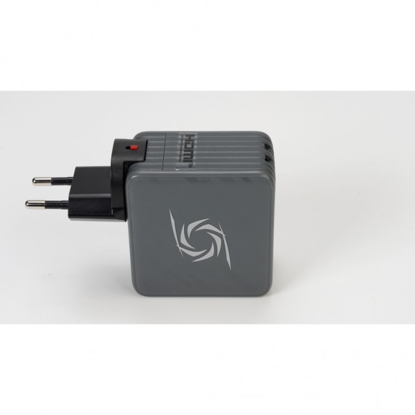 Зарядний пристрій AVerMedia GC313 CORE GO 100W 2хUSB-С 1хUSB-A 1xHDMI black (40AAGC313AWN)