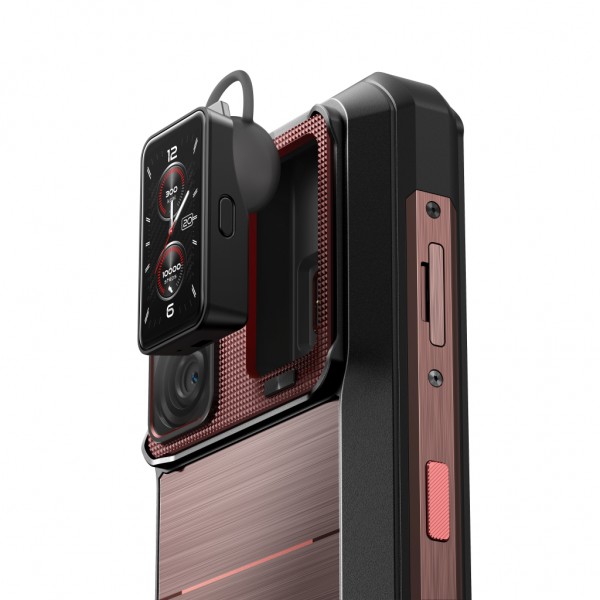 Мобільний телефон OUKITEL WP300 12/512GB Black-Red (6941749808561)
