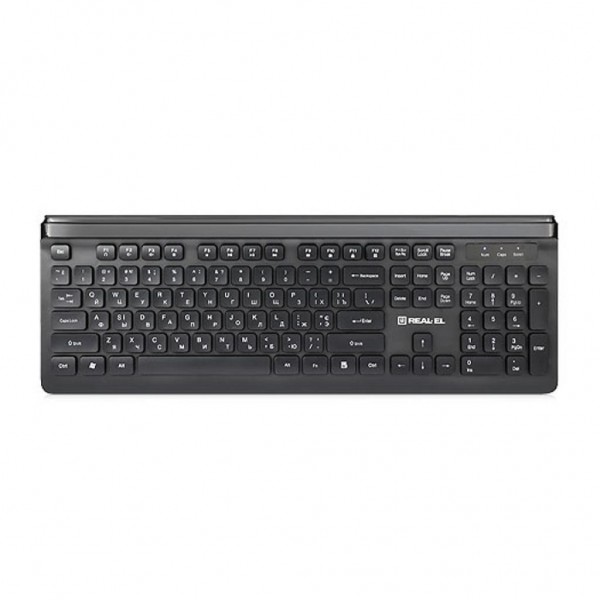 Клавіатура REAL-EL 7085 Comfort Black (EL123100032)
