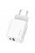 Зарядний пристрій ColorWay C101E GaN Mini 45W PD PPS USB-C + USB-A QC4.0 white (CW-CHS060PD-WT)