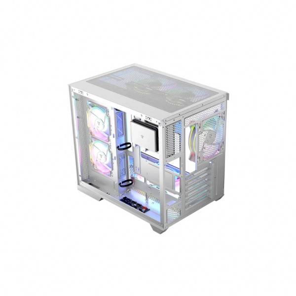Корпус для ПК Modecom VOLCANO PANORAMA APEX ARGB (AT-PANORAMA-5F-ARGB-20-00)