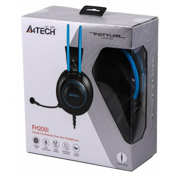 Навушники A4Tech FH200i Blue (4711421957021)