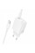 Зарядний пристрій BOROFONE BN26 Fuente USB-C PD20W + cable USB-C to USB-C White (6941991120251)