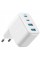 Зарядний пристрій Anker 2xUSB-C + 2xUSB 50W white (A121EG21)