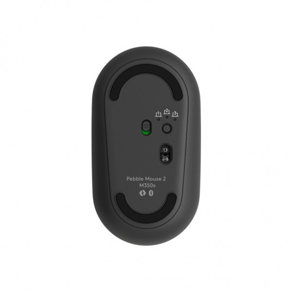 Мишка Logitech Pebble M350s Wireless Graphite (910-007015)