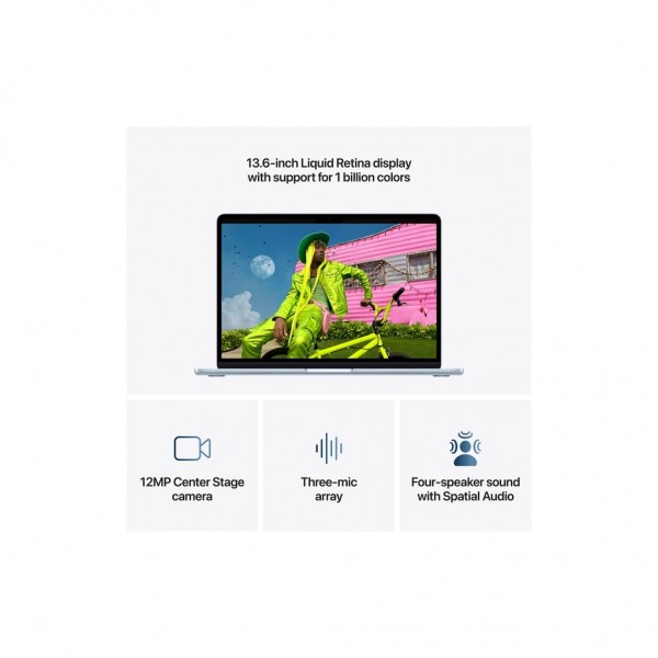 Ноутбук Apple MacBook Air 13 M5 A3449 Starlight (MDHA4UA/A)