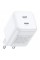 Зарядний пристрій Ugreen X526 2xUSB-C PD45W GaN white (65154)