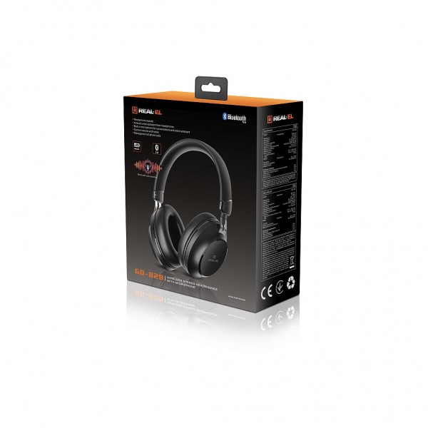 Навушники REAL-EL GD-828 Black (EL124100052)
