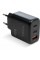 Зарядний пристрій Vinga GaN 65W PD+QC 2C1A ports Wall Charger (VCPCHCCA65B)