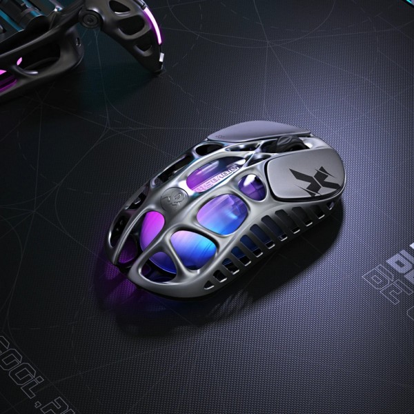 Мишка GravaStar Mercury X Wireless/Bluetooth/USB Grey (GSX_GRY)
