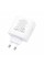 Зарядний пристрій HOCO 2xUSB-C PD65W + 1xUSB QC3.0 White (6931474784155)