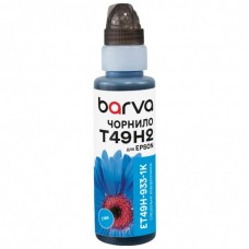 Чорнило Barva Epson T49H 100мл, Water, флакон OneKey, Cyan (ET49H-933-1K)