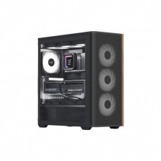 Корпус для ПК AeroCool D501A-G-BK-v2 Black (ACCM-DS01043.11)
