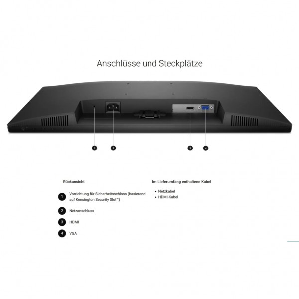 Монітор Dell SE2425HM (210-BQZT)