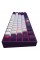 Клавіатура Dark Project Sunrise PBT RGB Mech G3MS Sapphire USB Violet/White (DPP68_GSH_SUNR_ANSI_UA)
