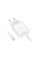 Зарядний пристрій BOROFONE USB-C PD20W + cable USB-C to USB-C white (6941991121371)