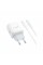 Зарядний пристрій BOROFONE USB-C PD20W + cable USB-C to USB-C white (6941991121371)