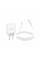 Зарядний пристрій BOROFONE USB-C PD20W + cable USB-C to USB-C white (6941991121371)
