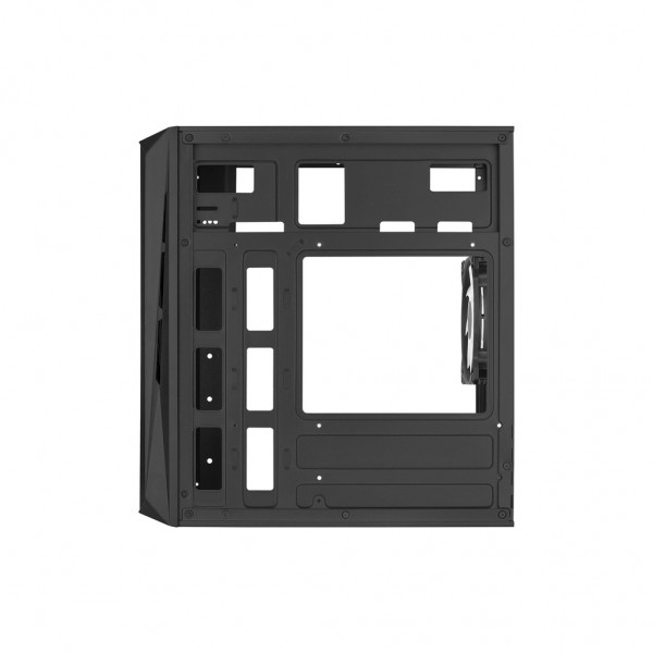 Корпус для ПК AeroCool CS-107-A-BK-v2 Black 600W (ACCX-PC14002.11)