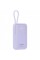 Батарея універсальна Canyon 10000mAh OnPower 101 PD/22.5W built-in cable Purple (CNS-CPB101PU)