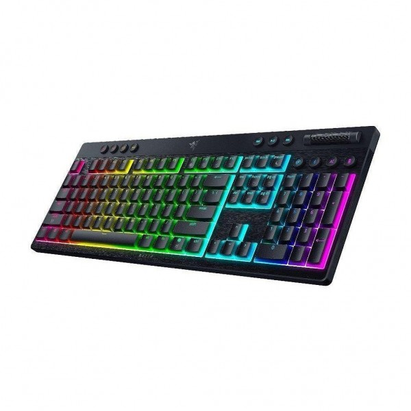 Клавіатура Razer BlackWidow V4 Low-Profile Wireless/Bluetooth/USB Orange switch UA Black (RZ03-05270800-R3M1)