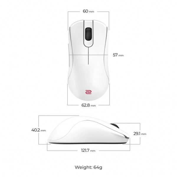 Мишка Zowie ZA13DW Wireless White (9H.N4RBE.A3E)