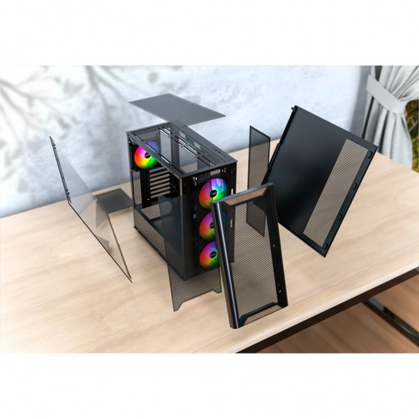 Корпус для ПК MONTECH XR WOOD (B)