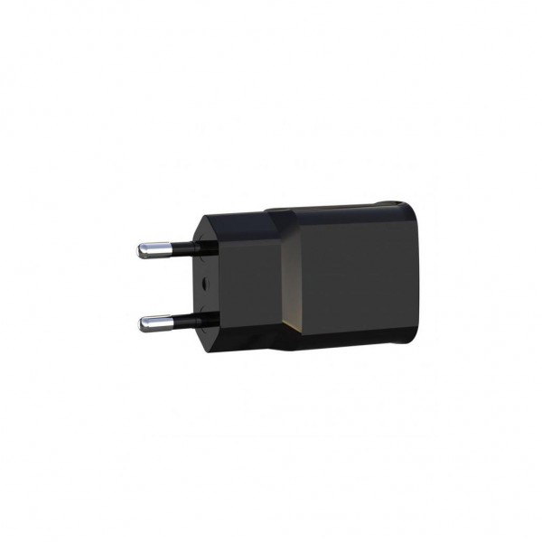 Зарядний пристрій XO L92C (2USB/2.4A) + USB - Lightning Чорний (XO-L92C-L)