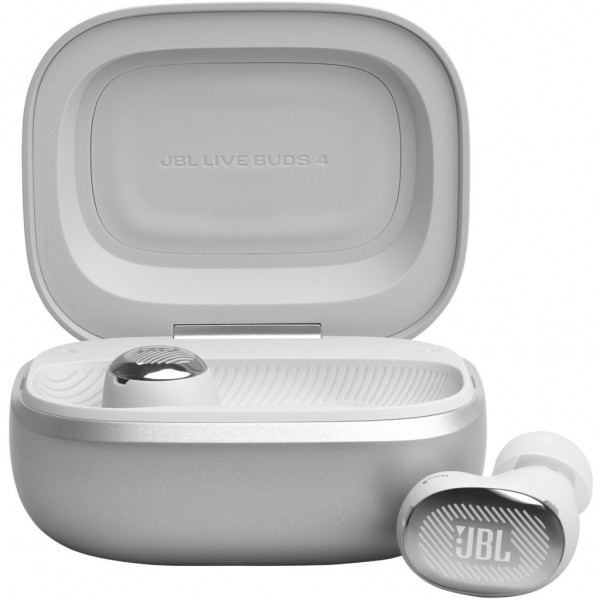 Навушники JBL Live Buds 4 Silver (JBLLIVEBUDS4SIL)