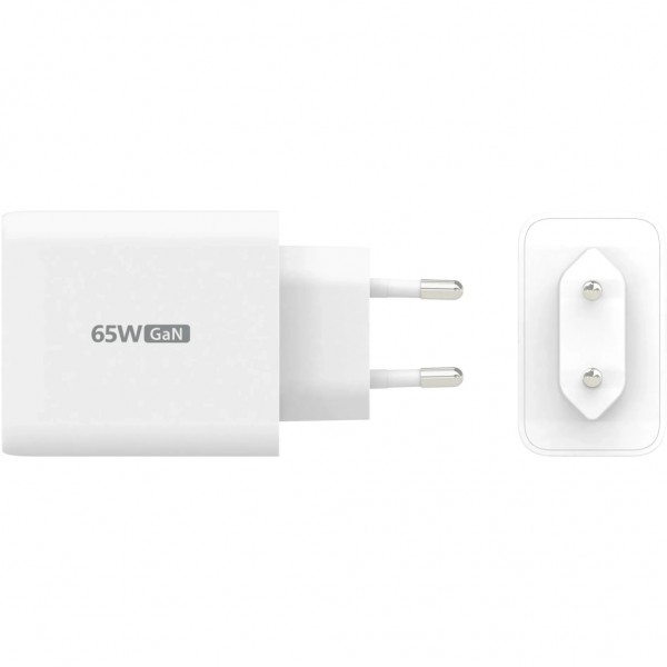 Зарядний пристрій J5create 1xUSB + 2xUSB-C 65W GaN QC3.0/PD/PPS (JUP3365E-EN)