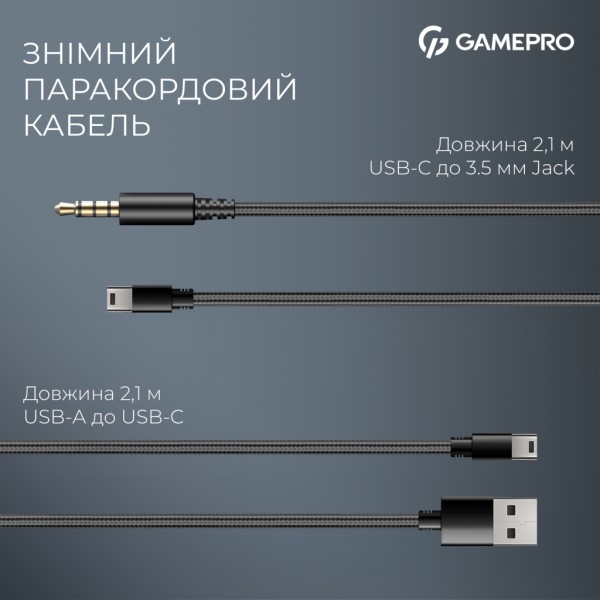 Навушники GamePro Asgard Freya Black (HS145B)